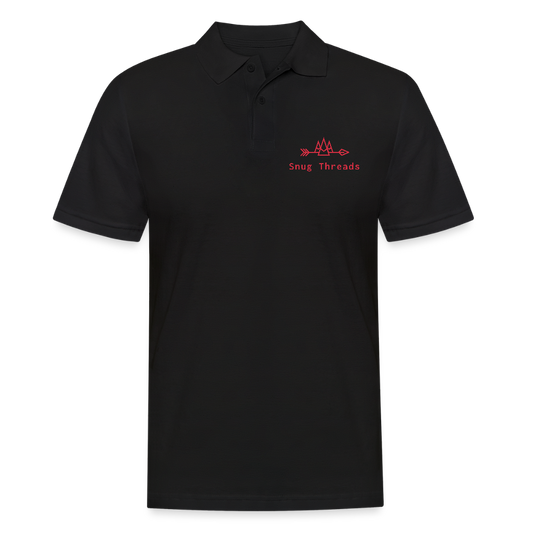 Snug Threads Men's Polo Shirt - black
