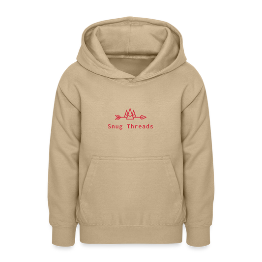 Snug Treads Teen Hoodie - sand